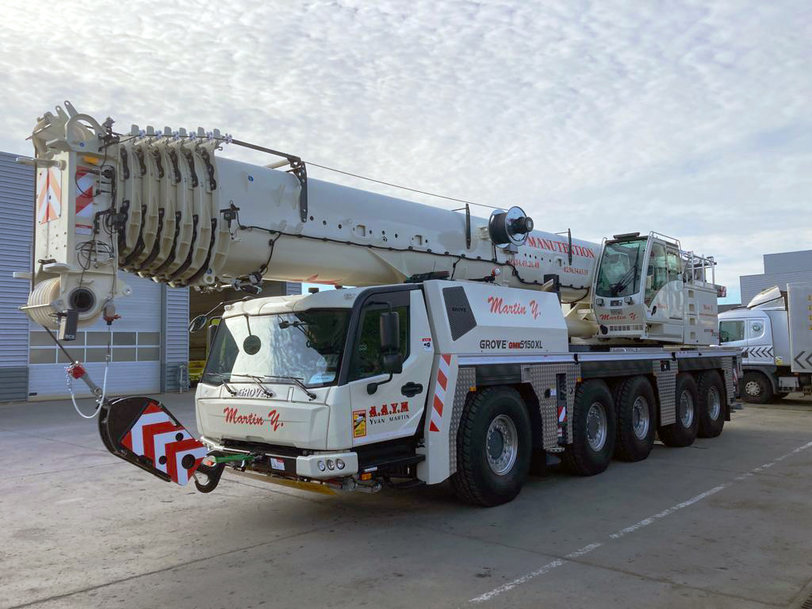 Manitowoc: France’s A.A.Y.M. adds a second Grove crane to fleet